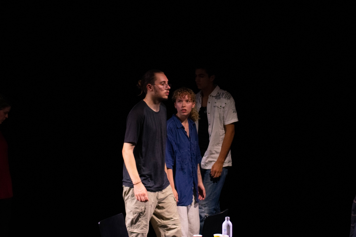 on. Digital photo from spectacle